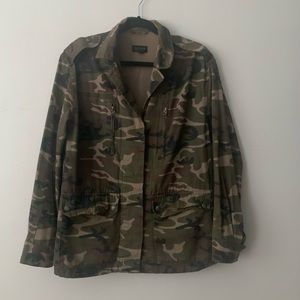 Army / Camo jacket from Topshop